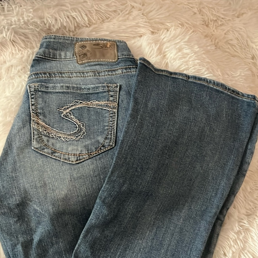 Silver Suki jeans